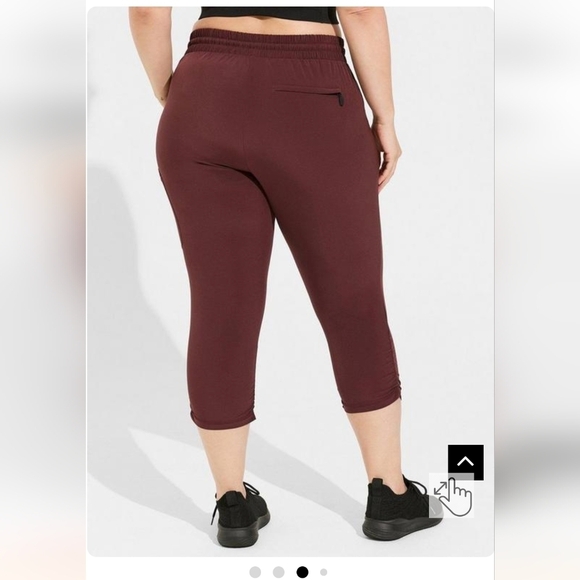NWT Torrid happy camper, Stretch Woven Active Pant plus size 5x - Picture 3 of 8